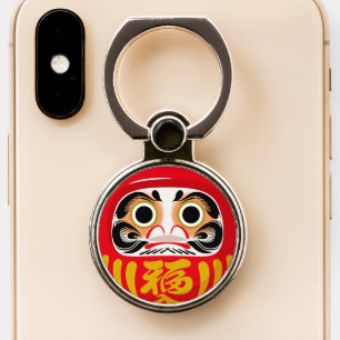 Daruma doll (traditional Japanese good luck charm) Phone Ring Stand