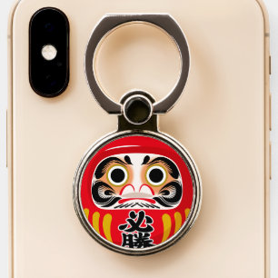 Daruma doll (traditional Japanese good luck charm) Phone Ring Stand