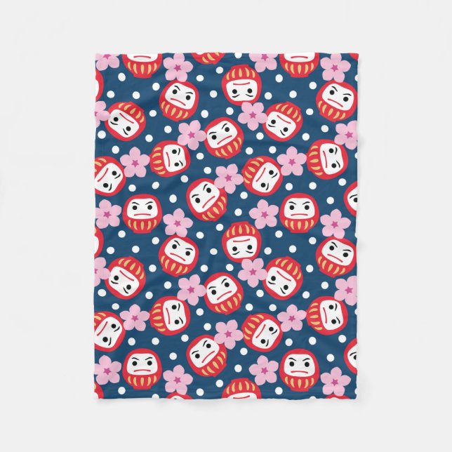 Daruma Fleece Blanket (Front)