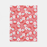 Daruma Fleece Blanket