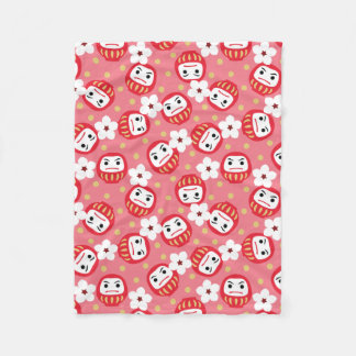 Daruma Fleece Blanket