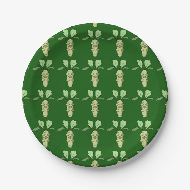 Daruma Paper Plates (Front)
