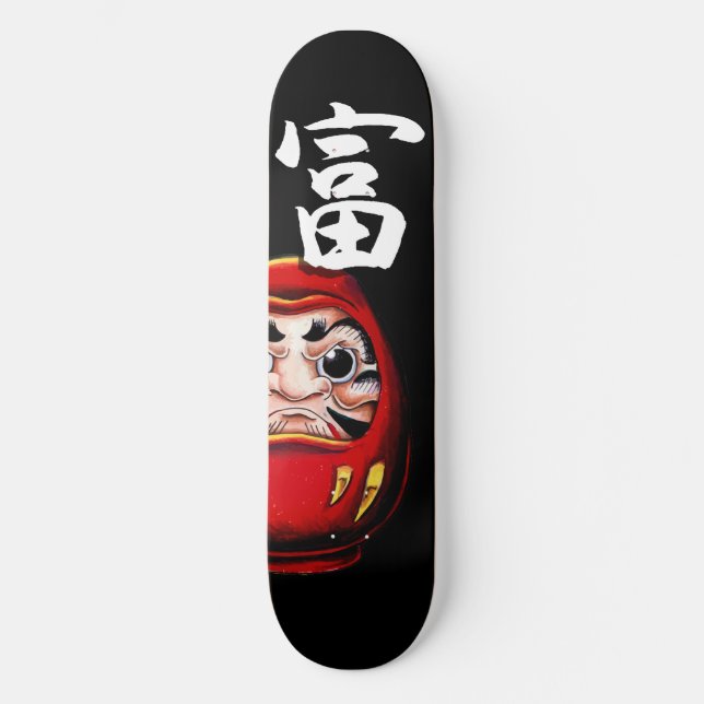 Daruma Skateboard Deck (Front)