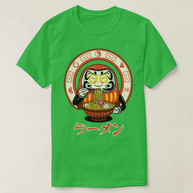 Daruma Zen Ramen  T-Shirt (Design Front)