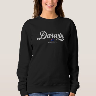 Darwin Australia Retro Vintage Sweatshirt