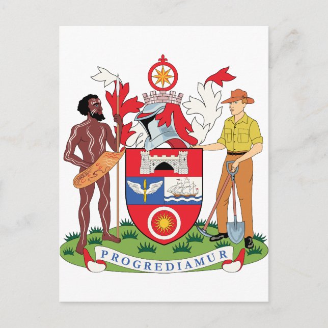 darwin, Austria Postcard (Front)