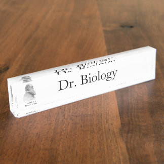 Darwin Desk Name Plate