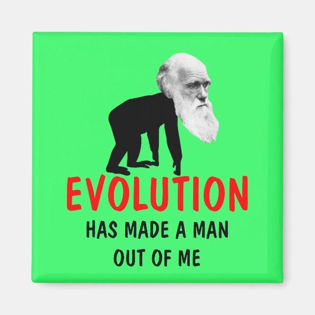 Darwin evolution magnet (Front)