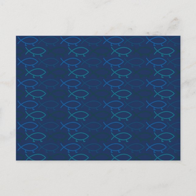 Darwin Fish Postcard (Front)