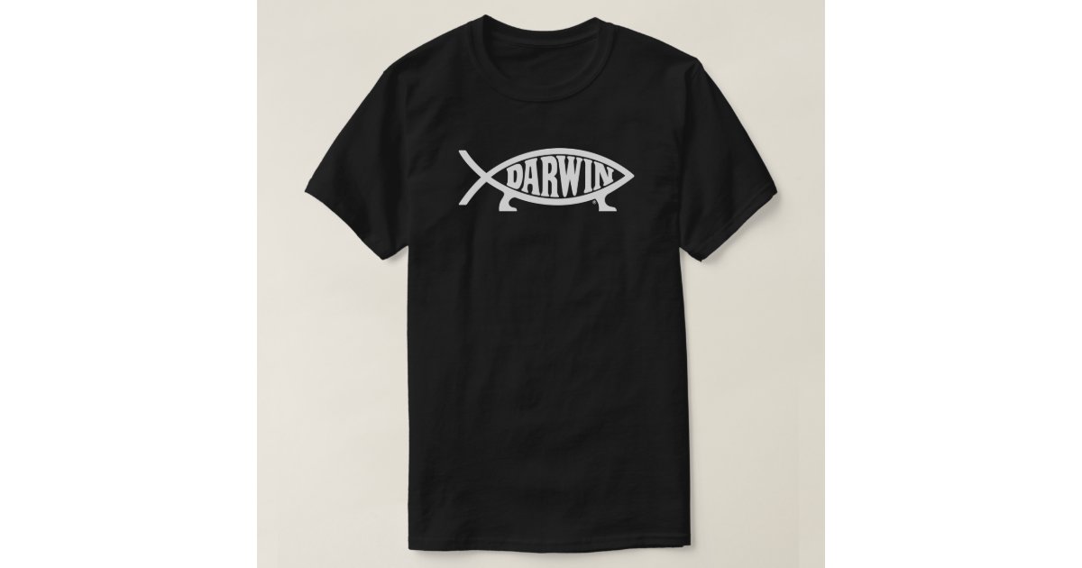 Retro Fish T-Shirt - Black
