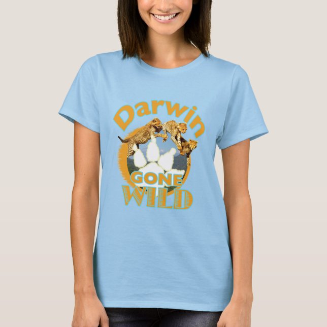 DARWIN GONE WILD logo tee (Front)