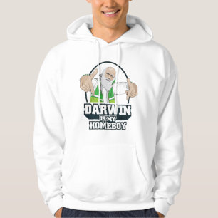 Darwin Is My Homeboy (Full Color) Hoodie