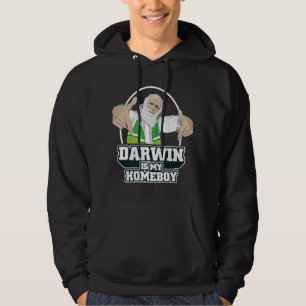 Darwin Is My Homeboy (Full Color) Hoodie
