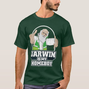 Darwin Is My Homeboy (Full Color) T-Shirt