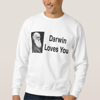 Darwin Loves You 2 Sweatshirt