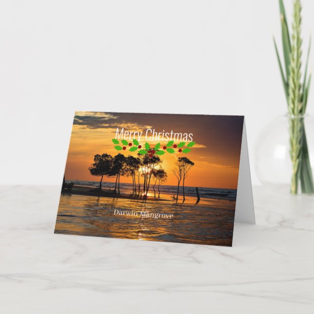 Darwin mangrove - Merry Christmas Card (Front)