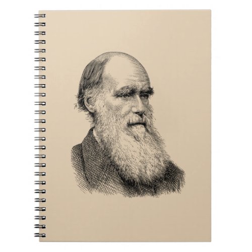 Darwin Portrait Evolution Charles Darwin Notebook