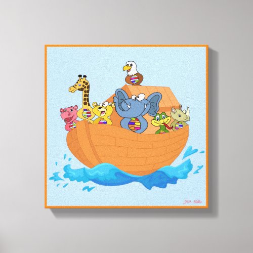 Darwins Ark Canvas Print Wall Art 