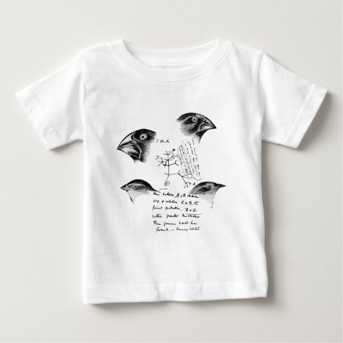Darwinâs Finches Baby T_Shirt