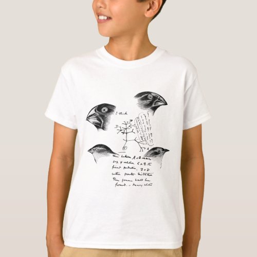 Darwinâs Finches T_Shirt