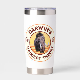 Darwin’s Hairiest Theory Cute Woolly Mammoth  Insulated Tumbler