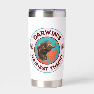 Darwin’s Hairiest Theory Cute Woolly Mammoth  Insulated Tumbler