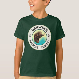 Darwin’s Hairiest Theory Cute Woolly Mammoth T-Shirt