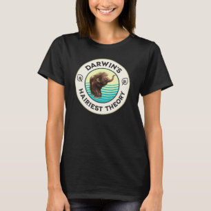 Darwin’s Hairiest Theory Cute Woolly Mammoth T-Shirt
