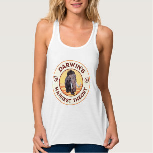 Darwin’s Hairiest Theory Cute Woolly Mammoth Tank Top