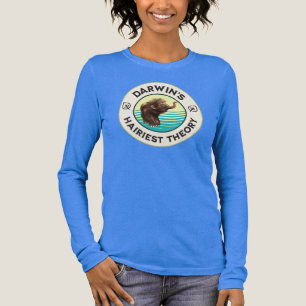 Darwin’s Hairiest Theory Cute Woolly Mammoth Tri-Blend Shirt