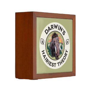 Darwin’s Hairiest Theory Woolly Mammoth Desk Organizer