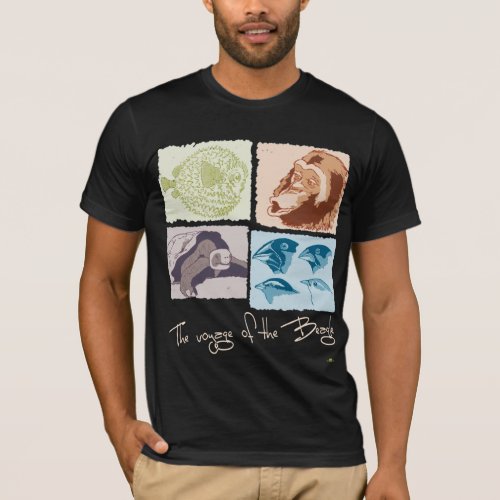 Darwin The Voyage of the Beagle T_Shirt