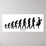 Darwinian Evolution Of Rap &quot;rapper&quot; Art Poster at Zazzle