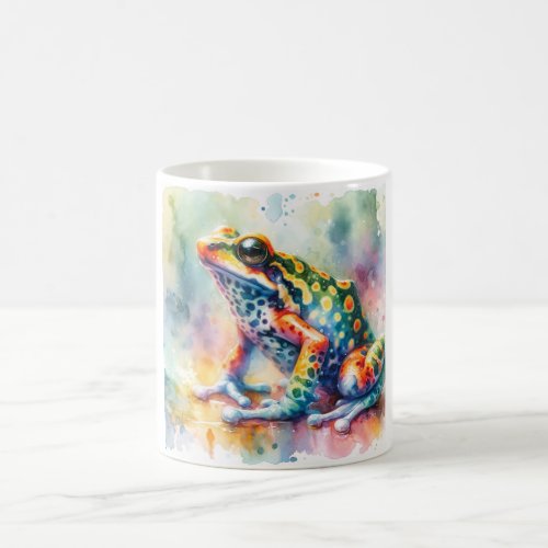 Darwins Frog in Watercolor Colors AREF760 _ Waterc Coffee Mug