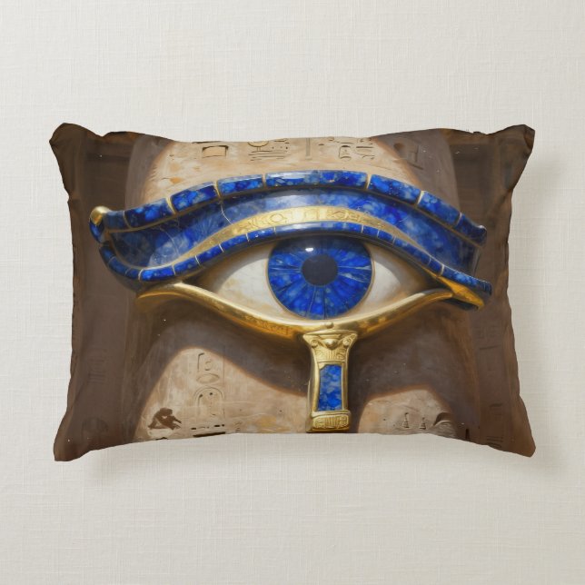 Das Ägyptische Auge´6 Accent Pillow (Front)