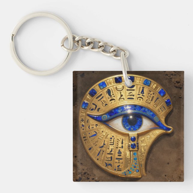 Das Ägyptische Auge´7 Keychain (Front)