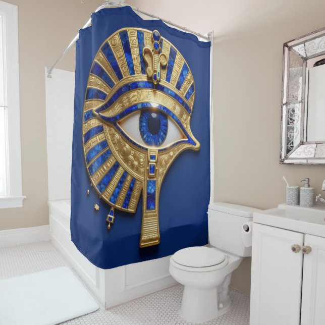 Das Ägyptische Auge´8 Shower Curtain (In Situ)
