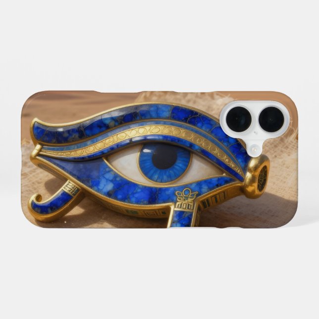 Das Ägyptische Auge´9 iPhone Case (Back Horizontal)