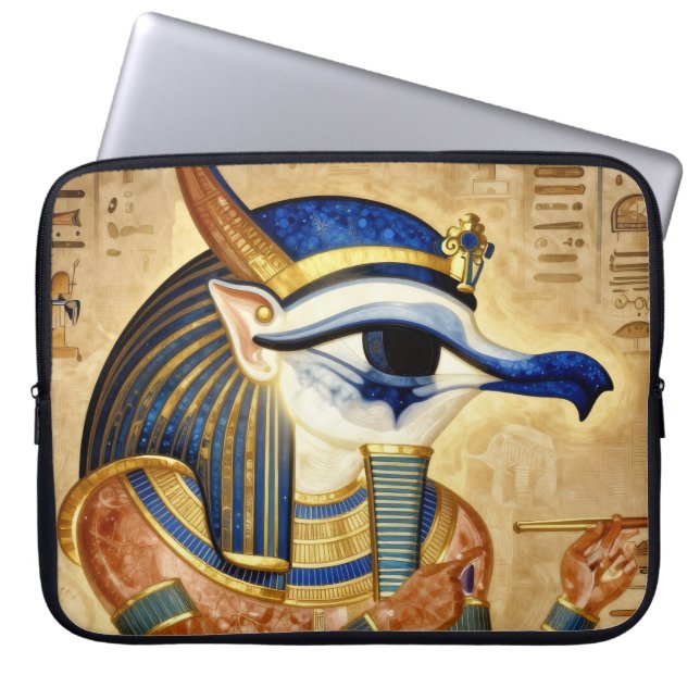 Das Ägyptische Auge Laptop Sleeve (Front)