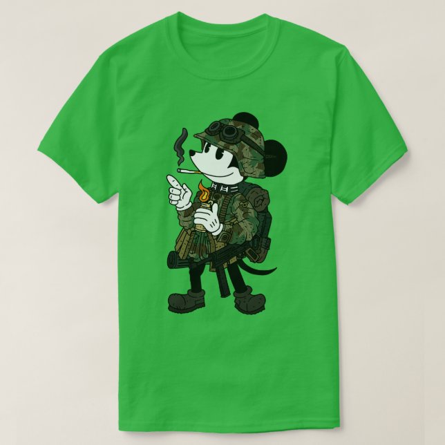 Das German mouse ww2 cartoon T-Shirt (Design Front)