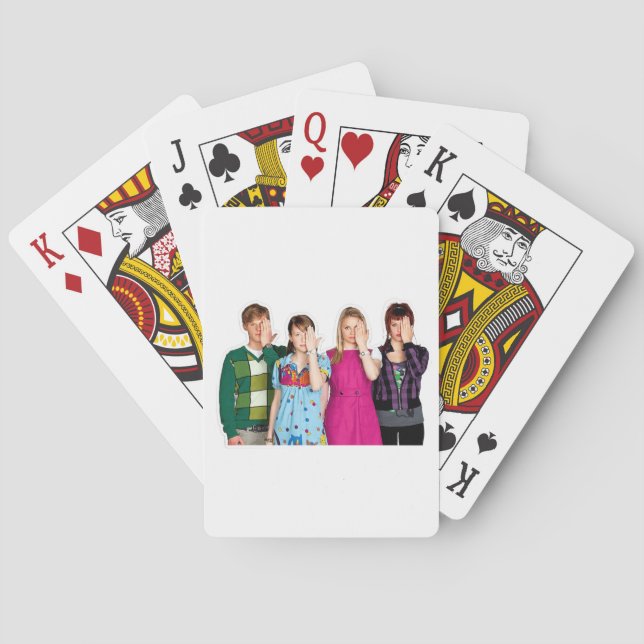 Das haus anubis  poker cards (Back)