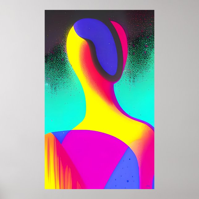 Das Model Ken Gage Surrealism Poster (Front)