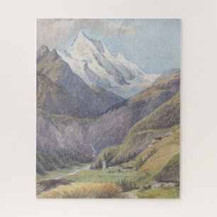 Das Mölltal mit dem Großglockner – Carl Lafite Jigsaw Puzzle
