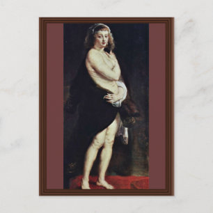 Das Pelzchen (Portrait Of Hélène Fourment) By Rube Postcard
