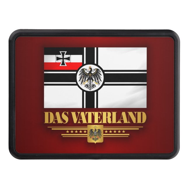 Das Vaterland Tow Hitch Cover (Front)
