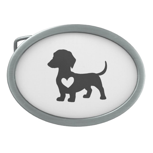 Daschund       belt buckle (Front)