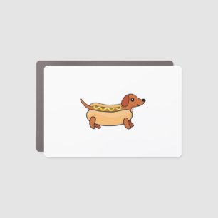 Daschund car magnet