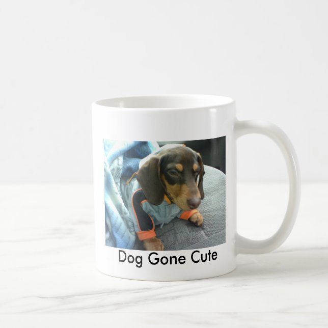 Daschund Coffee Mug (Right)