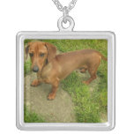 Daschund Dog Necklace