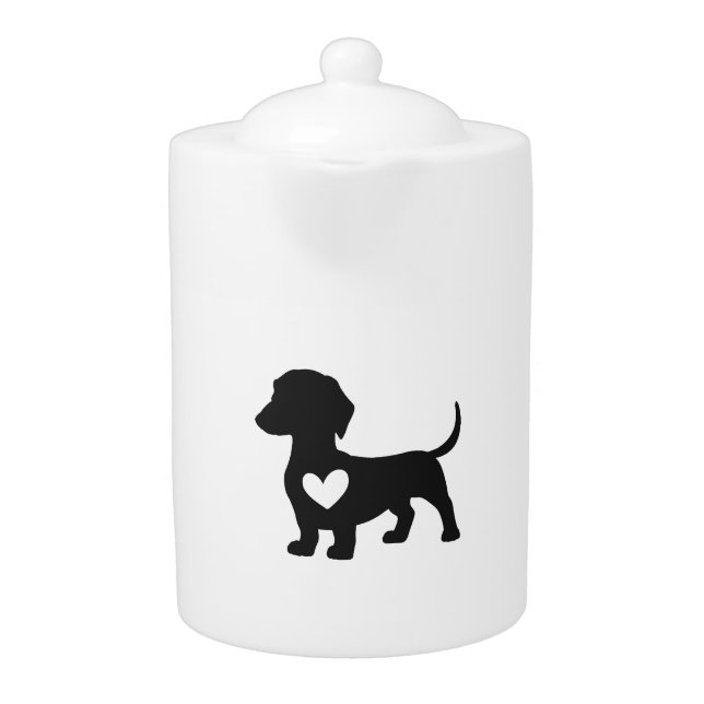 Daschund       teapot (Front)